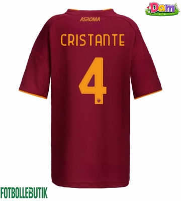 AS Roma Bryan Cristante #4 Hemmatröja Kvinnor 2025-26 Kortärmad